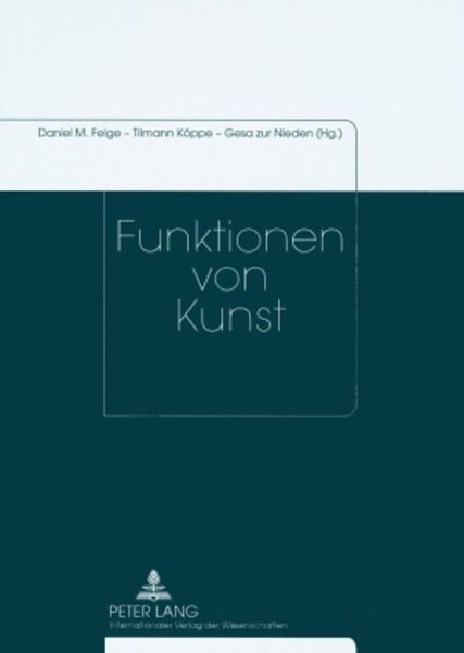 Produktbild: Funktionen von Kunst