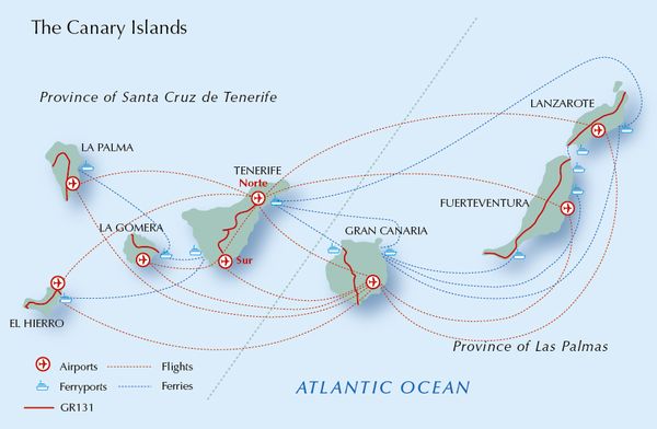 Produktbild: Trekking in the Canary Islands
