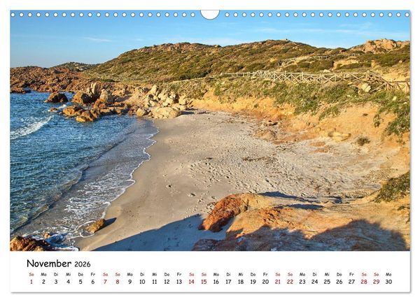 Produktbild: Sardinien - Ein St&uuml;ck Karibik im Mittelmeer (Wandkalender 2026 DIN A3 quer), CALVENDO Monatskalender