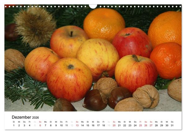 Produktbild: Alte Apfelsorten (Wandkalender 2026 DIN A3 quer), CALVENDO Monatskalender