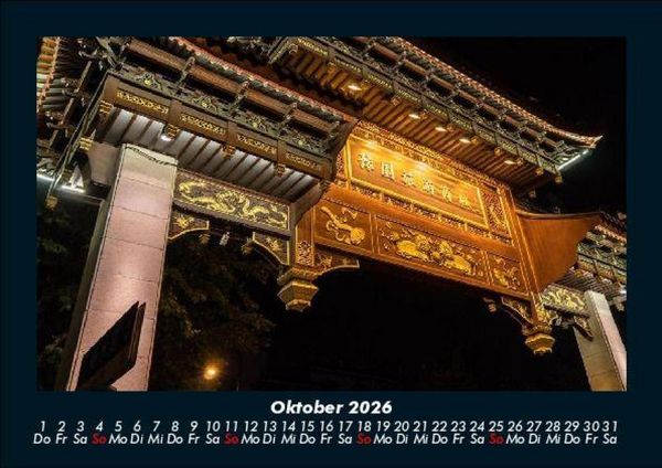 Produktbild: St&auml;dte der Welt 2026 Fotokalender DIN A5