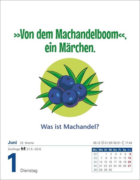 Produktbild: Was so nicht im Lexikon steht Tagesabrei&szlig;kalender 2027 - Kuriosit&auml;ten, Hist&ouml;rchen und merkw&uuml;rdige Geschichten