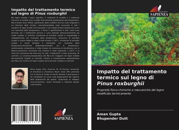 Produktbild: Impatto del trattamento termico sul legno di Pinus roxburghii