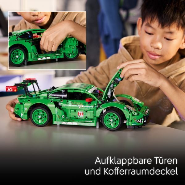 Produktbild: LEGO Technic 42224 Porsche 911 GT3 R REXY AO Racing Rennwagen, Spielzeug