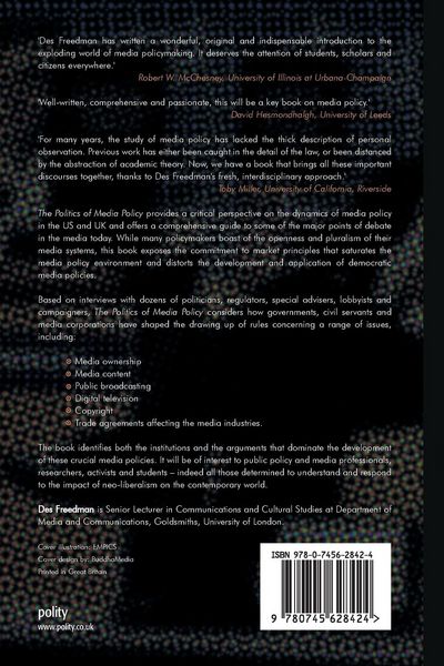 Produktbild: The Politics of Media Policy