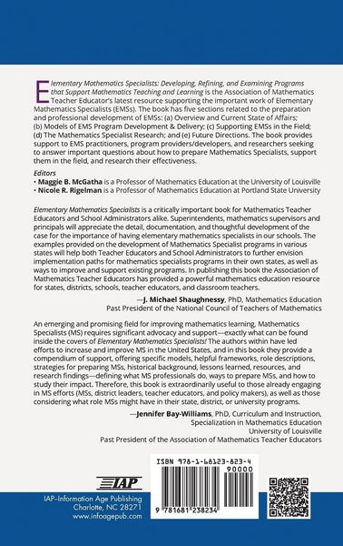 Produktbild: Elementary Mathematics Specialists