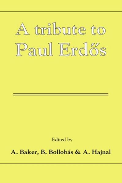 Produktbild: Tribute to Paul Erdos