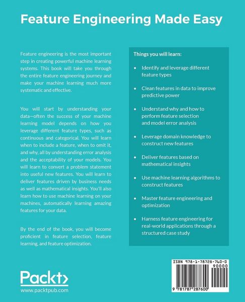 Produktbild: Feature Engineering Made Easy