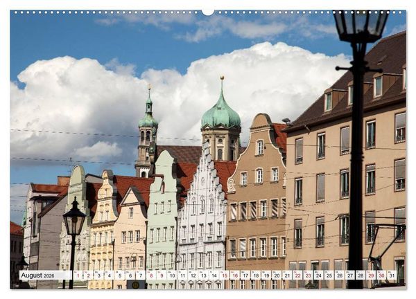 Produktbild: Die Romantische Strasse (Wandkalender 2026 DIN A2 quer), CALVENDO Monatskalender