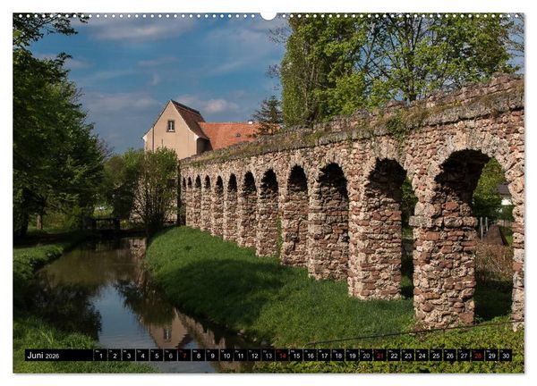 Produktbild: Schwetzinger Stadtansichten (hochwertiger Premium Wandkalender 2026 DIN A2 quer), Kunstdruck in Hochglanz