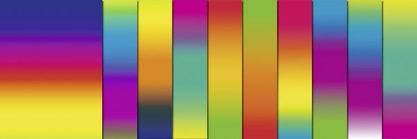 Produktbild: URSUS Basispapiere Tonzeichenpapier-Bastelmappe Regenbogen, 130 g/m&sup2;, Format 23 x 33 cm, 10 Blatt sortiert