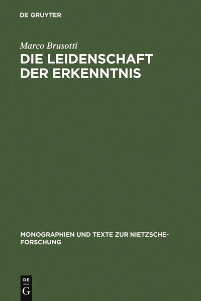 Produktbild: Die Leidenschaft der Erkenntnis