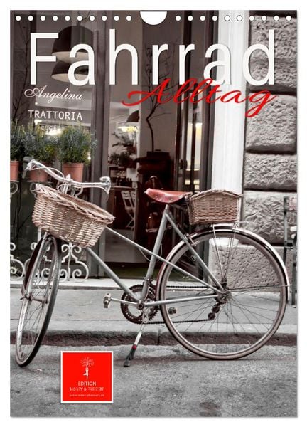 Fahrrad Alltag (Wandkalender 2026 DIN A4 hoch), CALVENDO Monatskalender