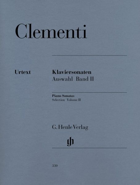 Produktbild: Muzio Clementi - Klaviersonaten, Auswahl, Band II (1790-1805)