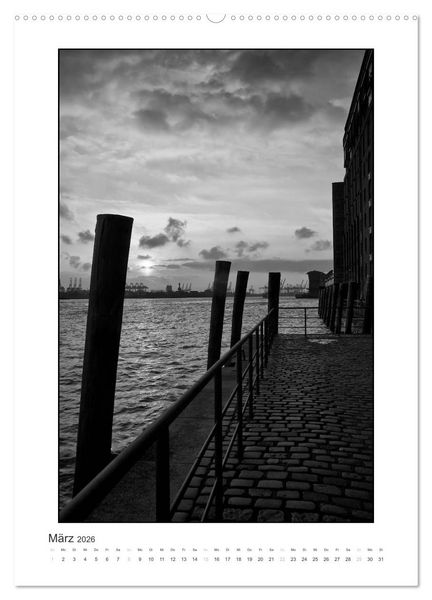 Produktbild: Hamburg Vertical (Wandkalender 2026 DIN A2 hoch), CALVENDO Monatskalender