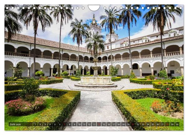Produktbild: Ecuador 2026 Zwischen Hochland und K&uuml;ste (Wandkalender 2026 DIN A4 quer), CALVENDO Monatskalender