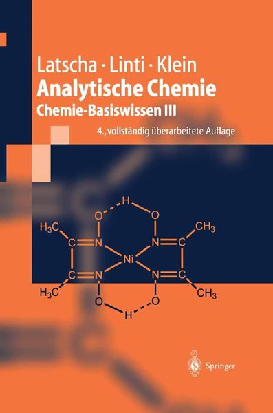 Produktbild: Analytische Chemie