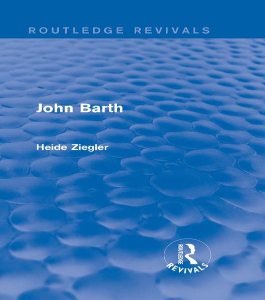 Produktbild: John Barth (Routledge Revivals)
