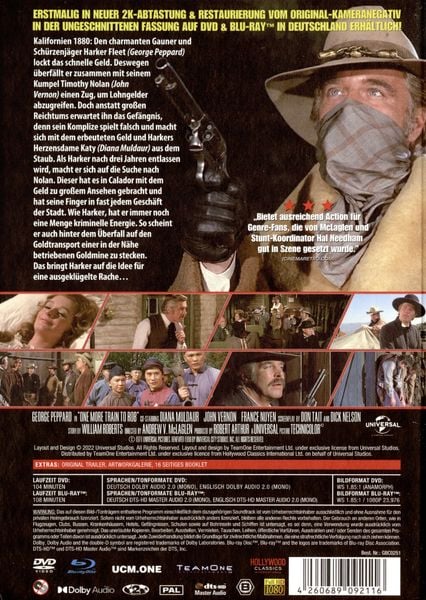Produktbild: Hei&szlig;es Gold aus Calador - Limited Mediabook (Kinofassung von einem 2K-Master abgetastet, Blu-ray+DVD+Booklet)