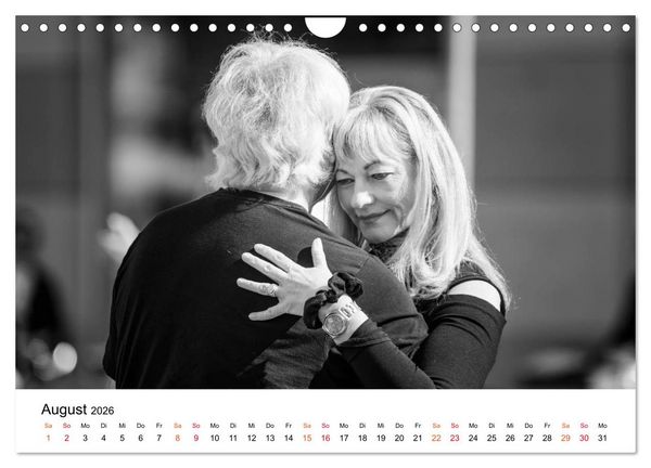 Produktbild: Tango Argentino - Paare beim Tanz auf &ouml;ffentlichen Pl&auml;tzen (Wandkalender 2026 DIN A4 quer), CALVENDO Monatskalender