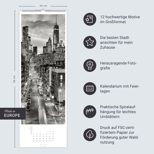 Produktbild: New York XXL Kalender 2027