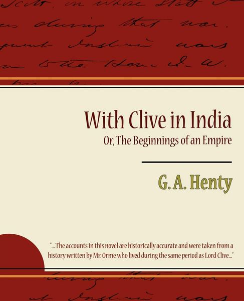 Produktbild: With Clive in India Or, the Beginnings of an Empire