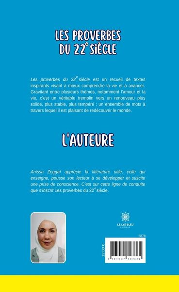 Produktbild: Anissa Zegga&iuml;: Proverbes du 22 si&egrave;cle