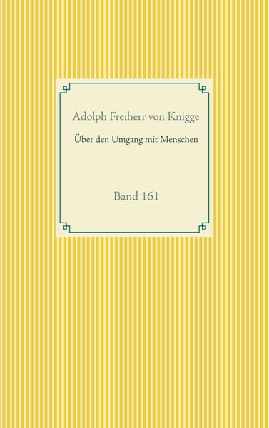 Produktbild: Über den Umgang mit Menschen