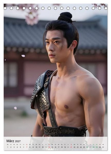 Produktbild: Echte Kerle &ndash; K-Drama Stil (Tischkalender 2027 DIN A5 hoch), CALVENDO Monatskalender