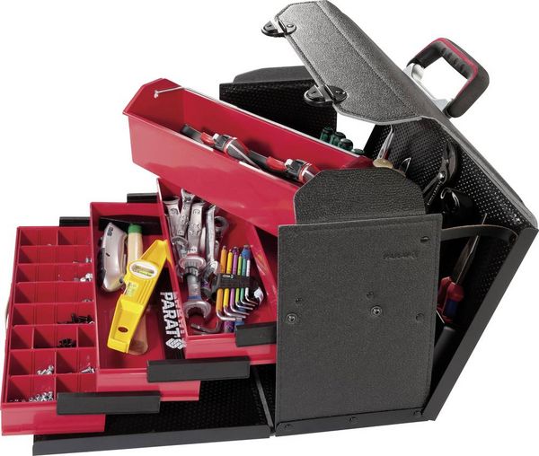 Produktbild: Parat TOP-LINE Plus Organize 43000561 Profi Werkzeugtasche unbest&uuml;ckt (B x H x T) 430 x 330 x 220 mm