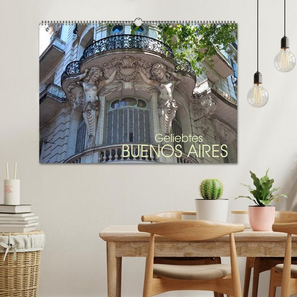 Produktbild: Geliebtes Buenos Aires (Wandkalender 2026 DIN A2 quer), CALVENDO Monatskalender