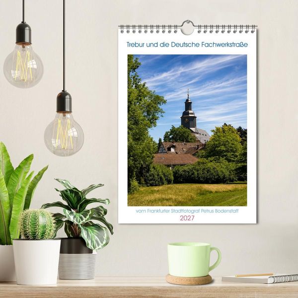 Produktbild: Trebur und die Deutsche Fachwerkstra&szlig;e (Wandkalender 2027 DIN A4 hoch), CALVENDO Monatskalender