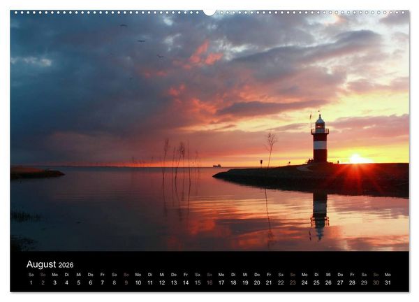 Produktbild: Leuchtturm "Kleiner Preu&szlig;e" (Wandkalender 2026 DIN A2 quer), CALVENDO Monatskalender