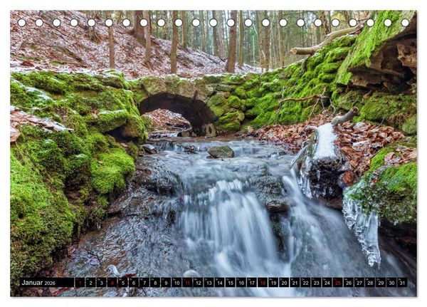 Produktbild: Br&uuml;cken des Landkreises Sonneberg (Tischkalender 2026 DIN A5 quer), CALVENDO Monatskalender