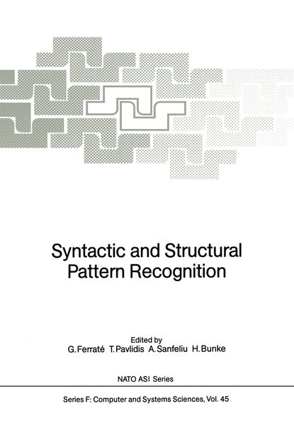 Produktbild: Syntactic and Structural Pattern Recognition