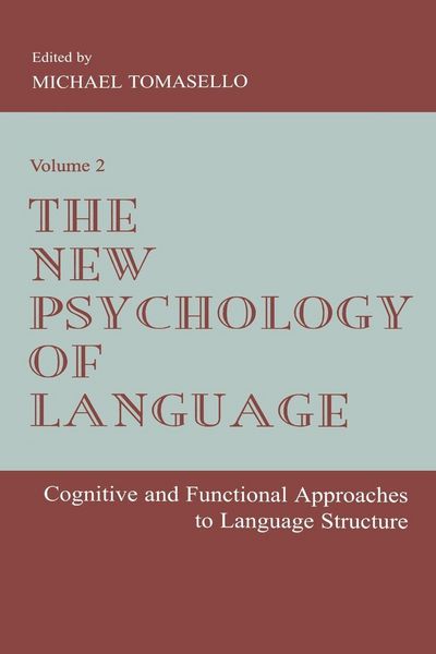 Produktbild: The New Psychology of Language