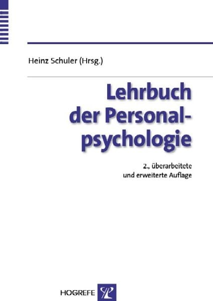 Produktbild: Lehrbuch der Personalpsychologie