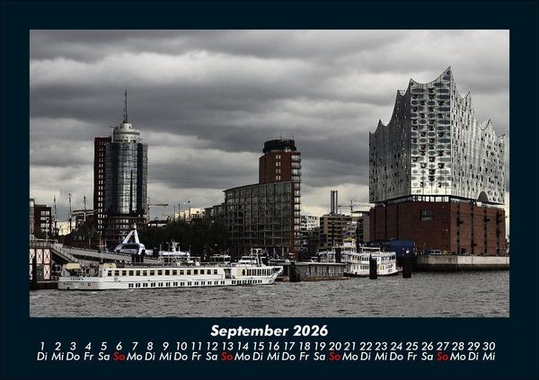 Produktbild: Hamburg 2026 Fotokalender DIN A5