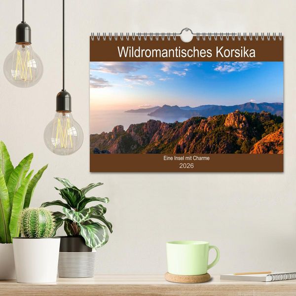 Produktbild: Wildromatisches Korsika (Wandkalender 2026 DIN A4 quer), CALVENDO Monatskalender