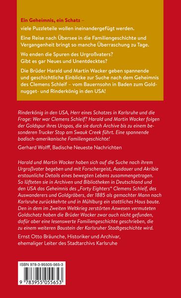 Produktbild: Am Anfang war kein Schatz oder &bdquo;Das Geheimnis des Clemens Schleif&ldquo;