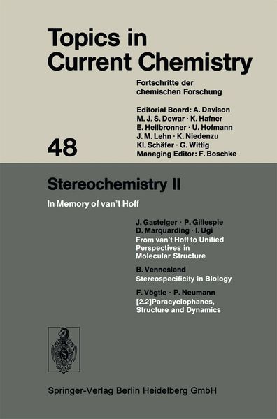Produktbild: Stereochemistry II