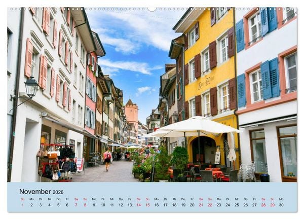 Produktbild: Impressionen vom Hochrhein (hochwertiger Premium Wandkalender 2026 DIN A2 quer), Kunstdruck in Hochglanz