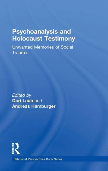 Produktbild: Psychoanalysis and Holocaust Testimony