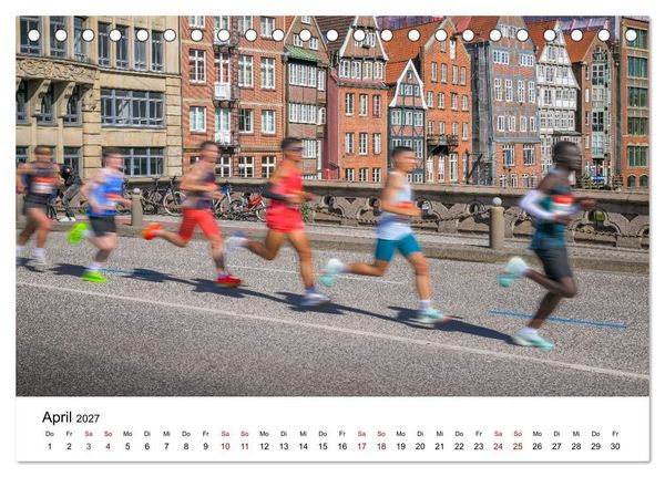 Produktbild: Hamburg Events (Tischkalender 2027 DIN A5 quer), CALVENDO Monatskalender