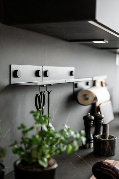 Produktbild: Rollenhalter Mod. Jet, aus pulverbeschichtetem Metall