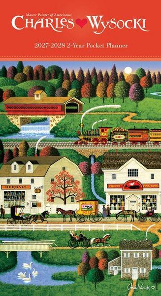 Produktbild: Charles Wysocki Americana 2027-2028 2-Year Pocket Planner