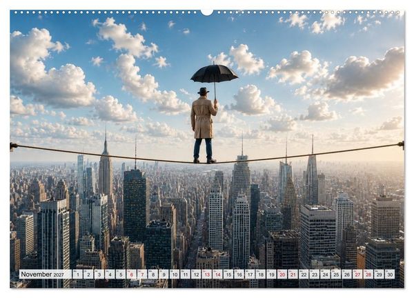Produktbild: Eine Reise getragen von Träumen (hochwertiger Premium Wandkalender 2027 DIN A2 quer), Kunstdruck in Hochglanz