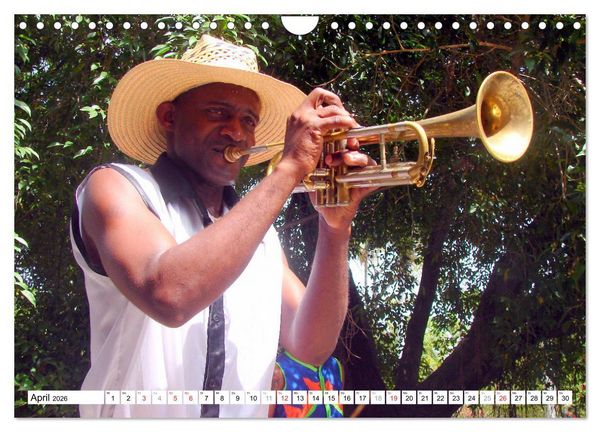 Produktbild: M&uacute;sica Cubana - Karibische Kl&auml;nge aus Kuba (Wandkalender 2026 DIN A4 quer), CALVENDO Monatskalender