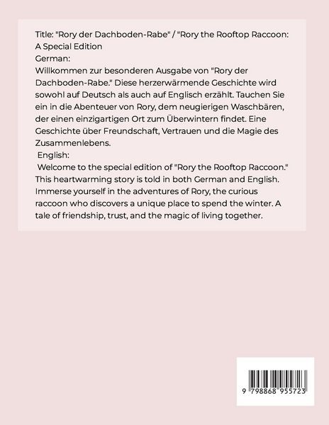 Produktbild: Rory Der Waschb&auml;r auf dem Dach GERMAN