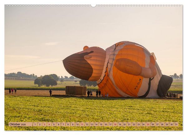 Produktbild: Montgolfiade der Ballone im Sauerland (hochwertiger Premium Wandkalender 2026 DIN A2 quer), Kunstdruck in Hochglanz